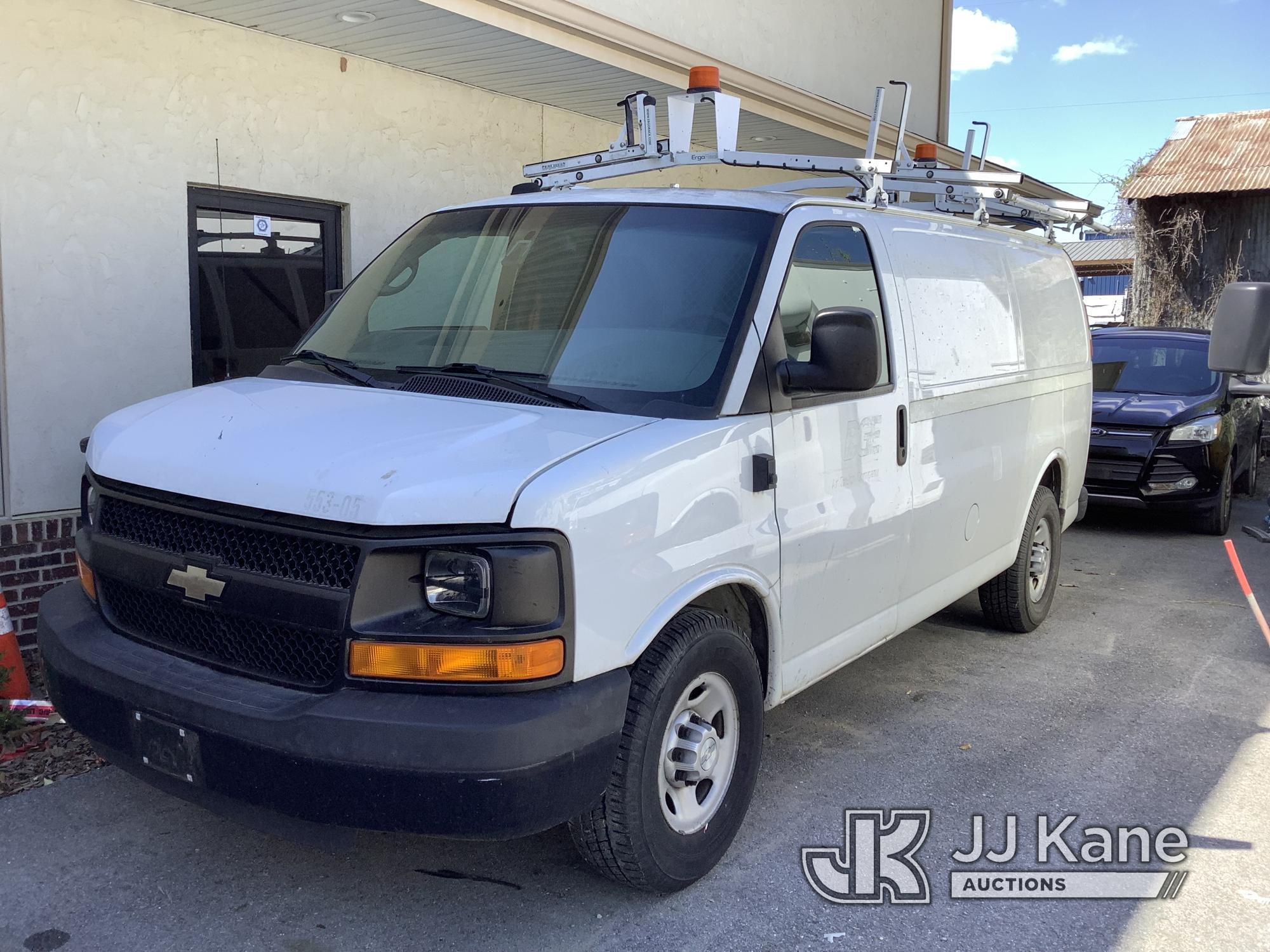 (Harmans, MD) 2014 Chevrolet Express G2500 Cargo Van Runs & Moves, Engine Noise, Low Oil Pressure Li