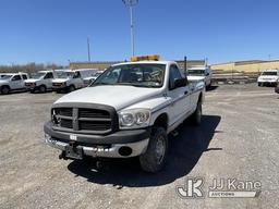 (Rome, NY) 2007 Dodge RAM 2500 4x4 Pickup Truck Runs rough, moves, body & rust damage, check engine