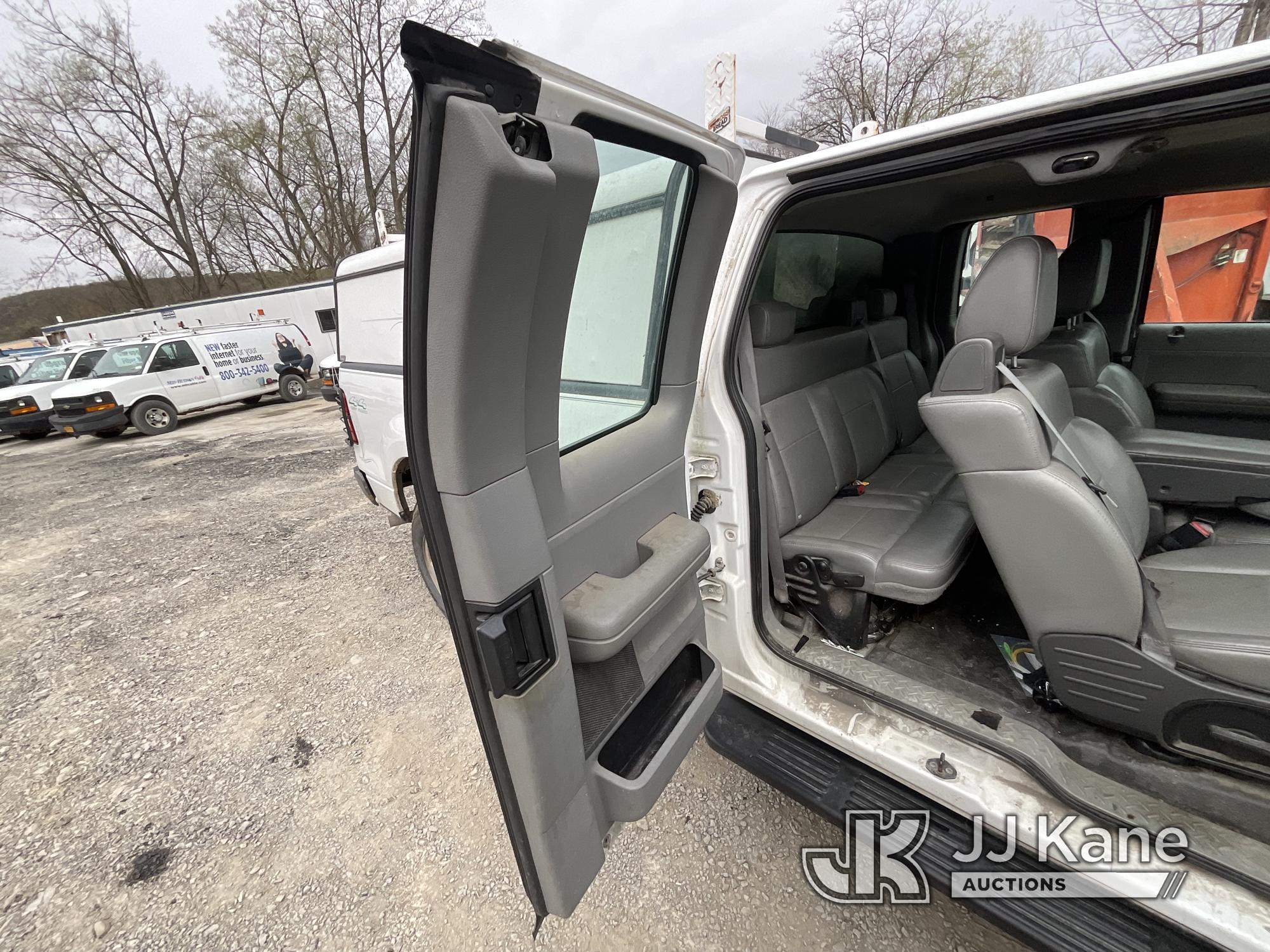 (Catskill, NY) 2008 Ford F150 4x4 Extended-Cab Pickup Truck Runs & Moves) (Brake Light On Dash, Rust