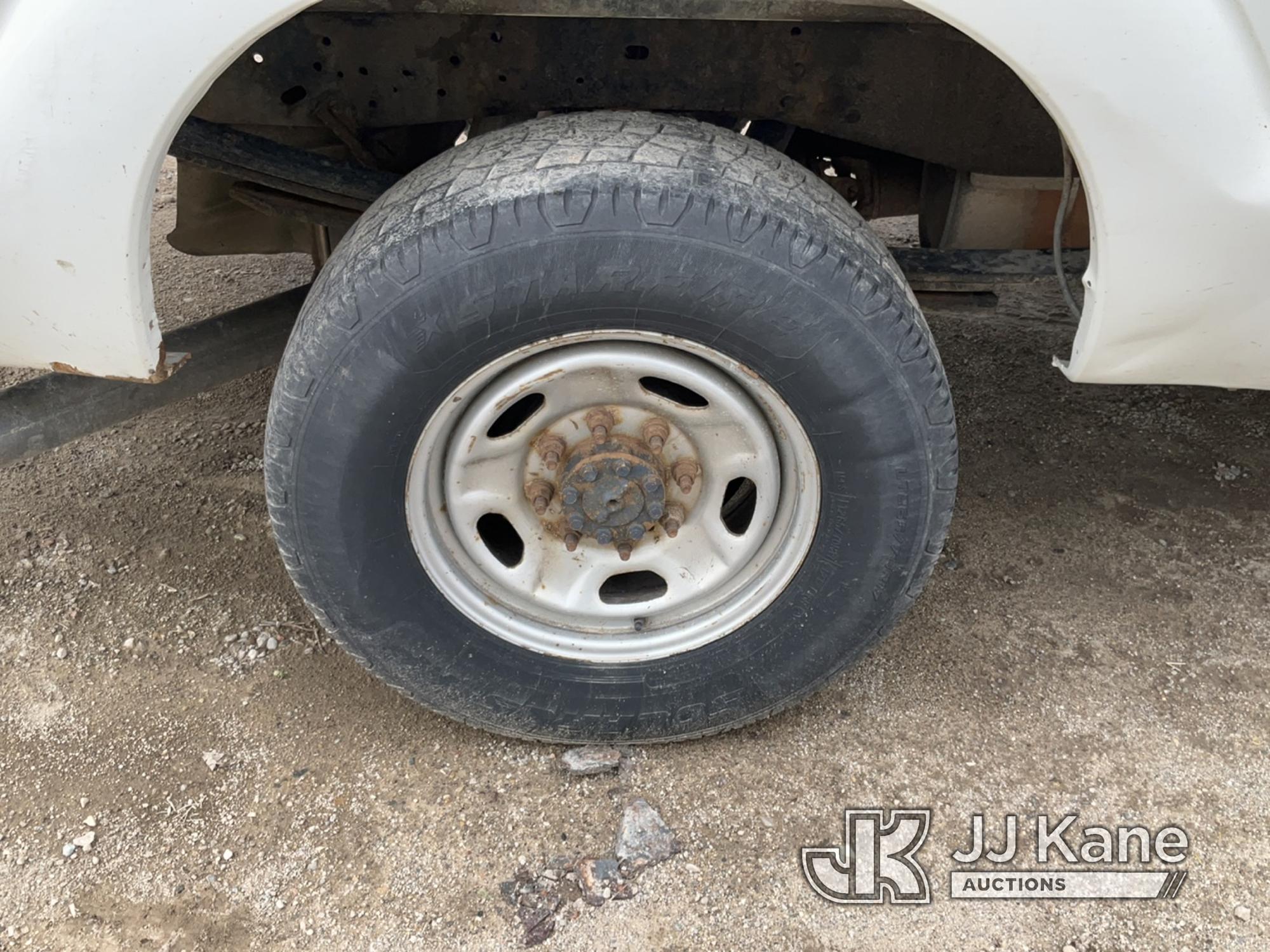 (Charlotte, MI) 2016 Ford F250 4x4 Crew-Cab Pickup Truck Cranks With Jump, Condition Unknown, Rust,