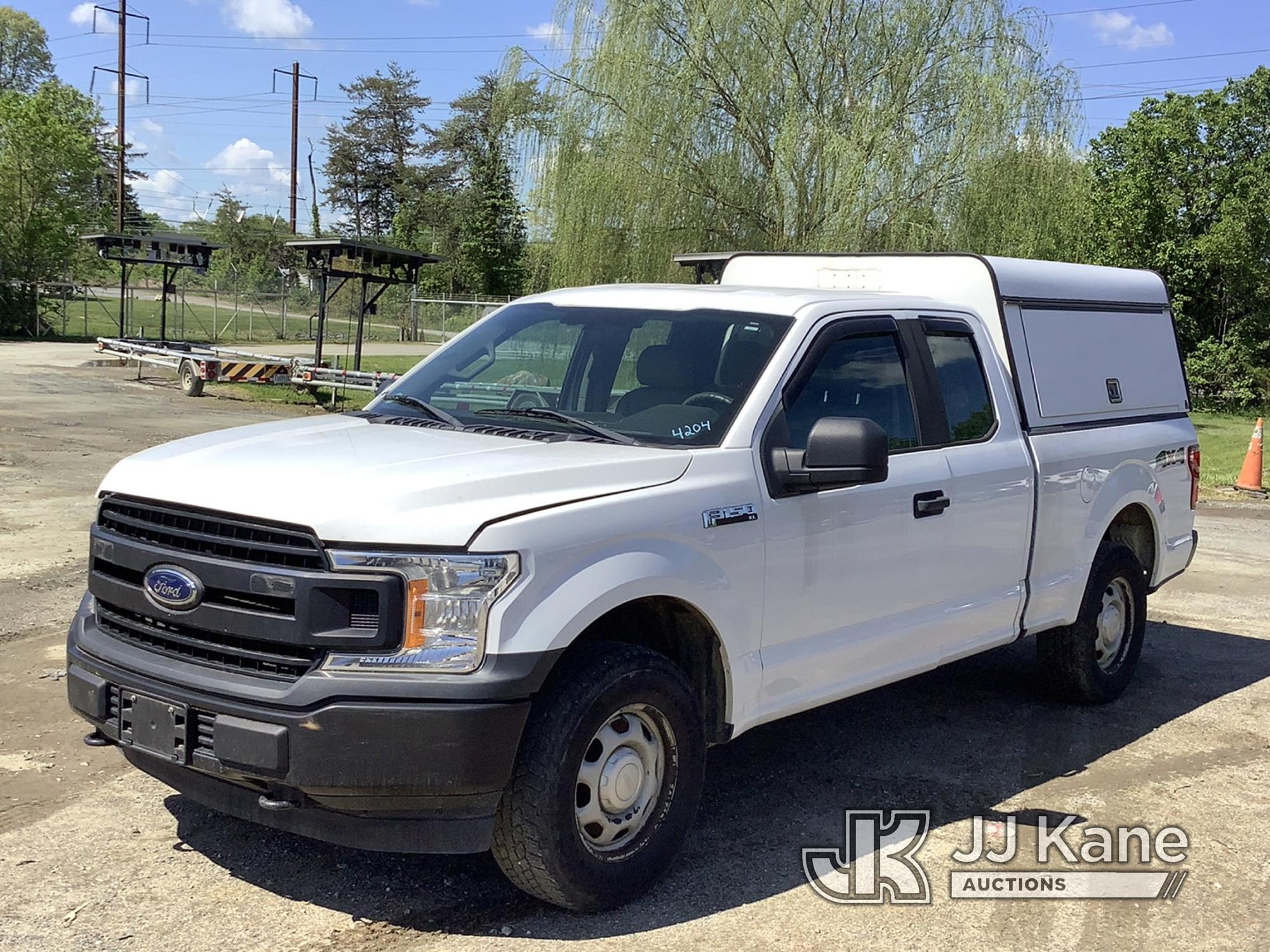 (Harmans, MD) 2018 Ford F150 4x4 Extended-Cab Pickup Truck Runs & Moves, Transmission Issues, Rust &