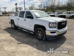 (Plymouth Meeting, PA) 2018 GMC Sierra 1500 4x4 Crew-Cab Pickup Truck Runs & Moves, Body & Rust Dama