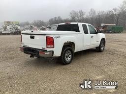 (Smock, PA) 2012 GMC Sierra 1500 4x4 Extended-Cab Pickup Truck Title Delay) (Runs & Moves, Rust, Pai