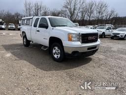 (Smock, PA) 2013 GMC Sierra 2500HD 4x4 Extended-Cab Pickup Truck Runs & Moves, Rust & Body Damage