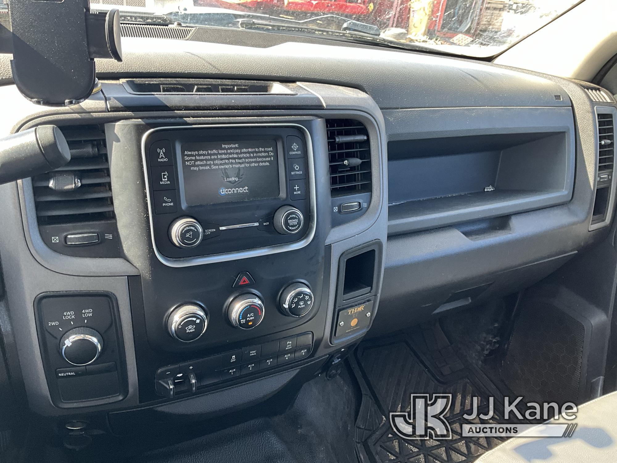 (Rosebush, MI) 2016 RAM 2500 4x4 Pickup Truck Runs & Moves) (Will Not Run Long, Red tag Water Pump O