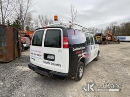 (Catskill, NY) 2016 Chevrolet Express G2500 Cargo Van Runs & Moves) (Check Engine Light On) (Rear Ca