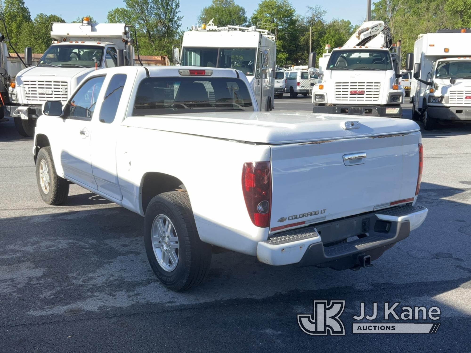 (Chester Springs, PA) 2012 Chevrolet Colorado 4x4 Extended-Cab Pickup Truck Runs & Moves) (Body & Ru