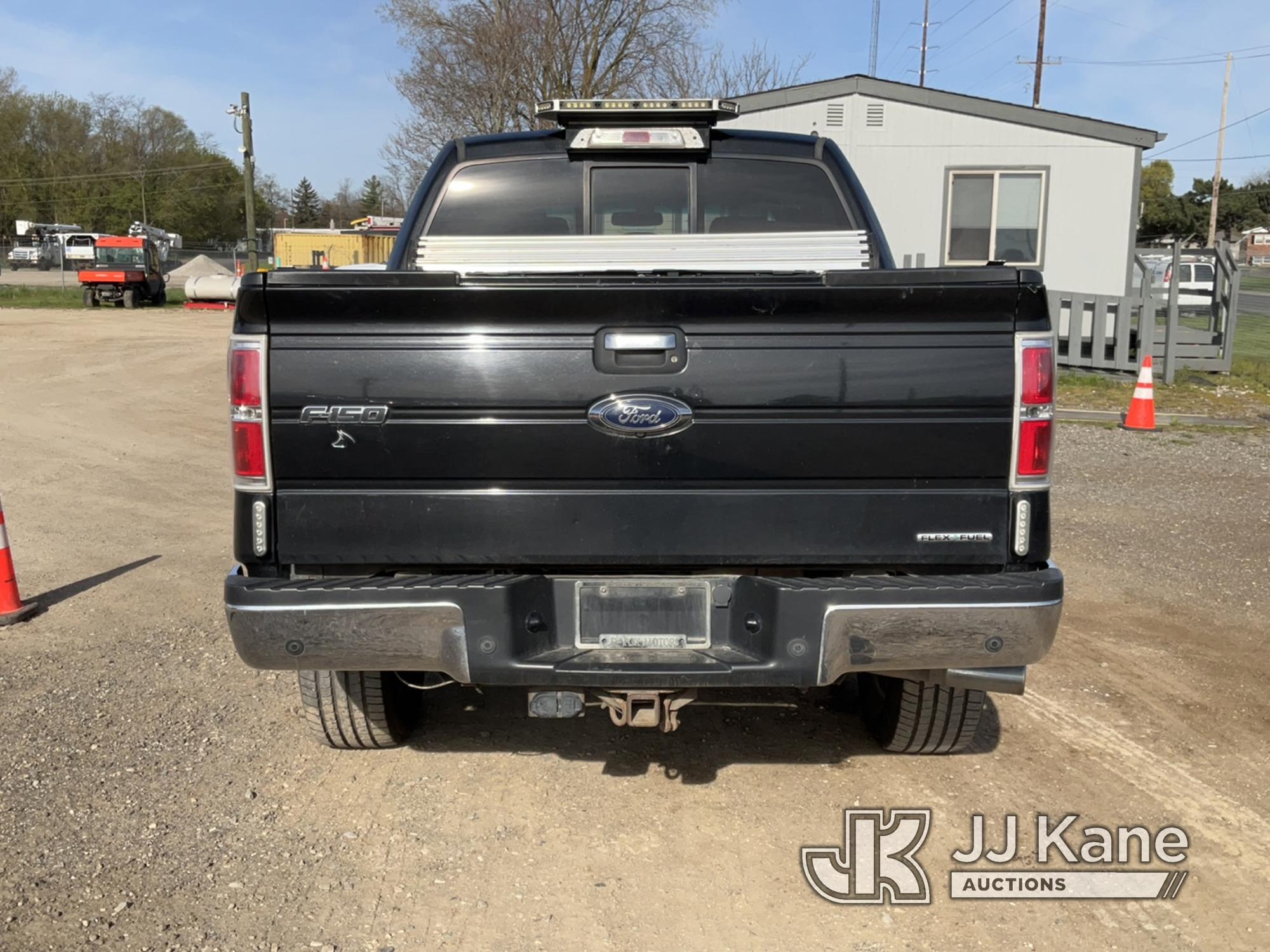 (Charlotte, MI) 2014 Ford F150 4x4 Crew-Cab Pickup Truck Runs, Moves, Rust, Body Damage, Engine Ligh