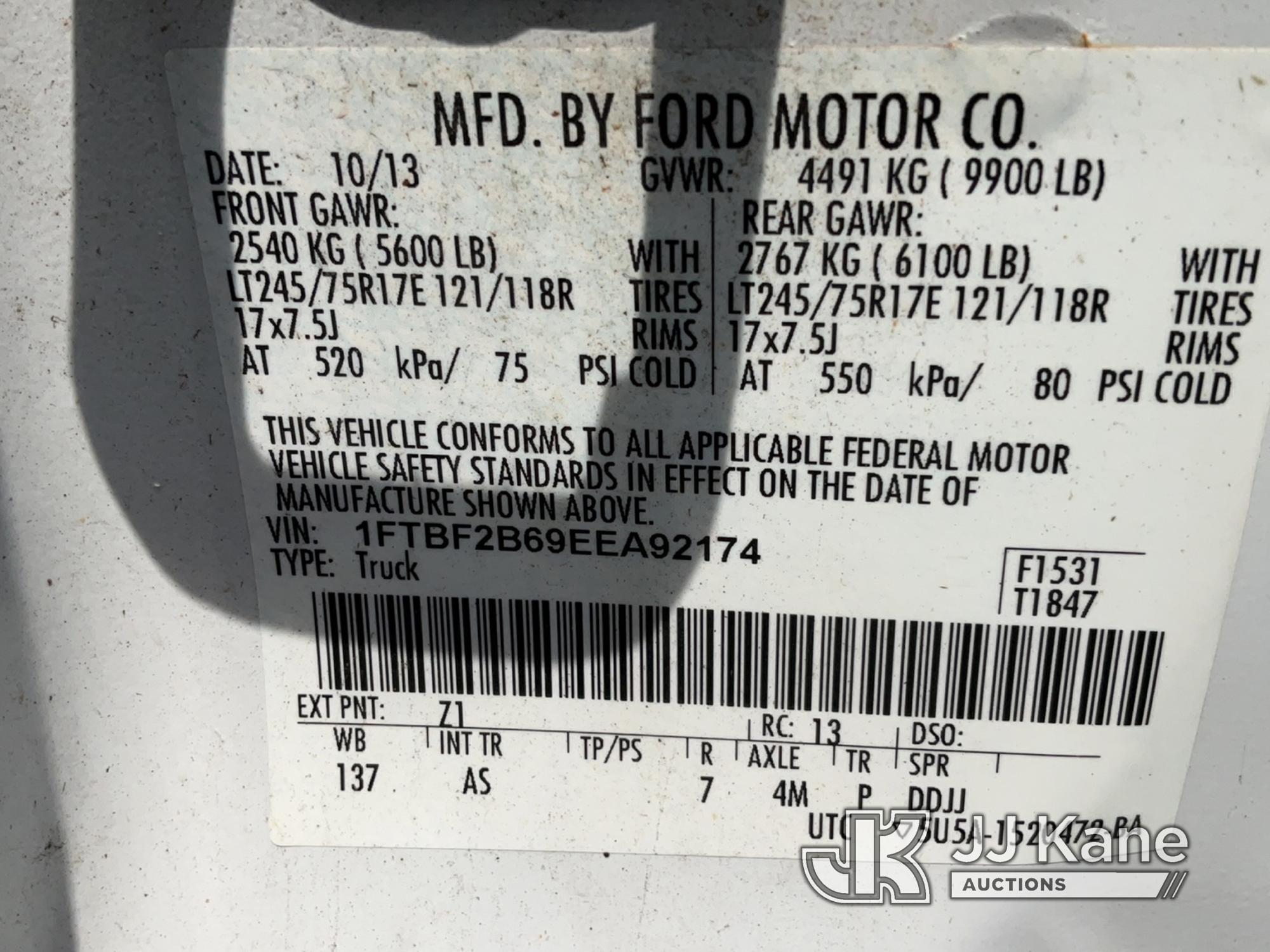 (Chester Springs, PA) 2014 Ford F250 4x4 Pickup Truck Runs & Moves, Body & Rust Damage, Check Engine