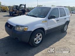 (Plymouth Meeting, PA) 2006 Ford Escape Hybrid 4x4 4-Door Sport Utility Vehicle Runs & Moves, Body &