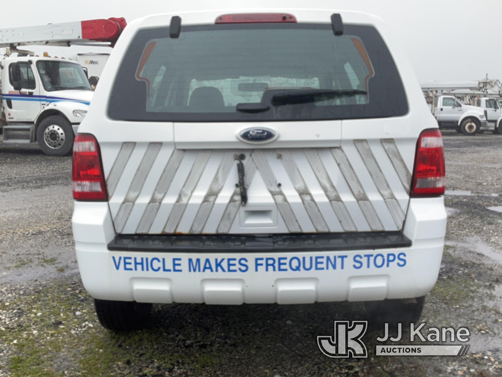 (Plymouth Meeting, PA) 2012 Ford Escape 4x4 4-Door Sport Utility Vehicle Runs & Moves, Body & Rust D