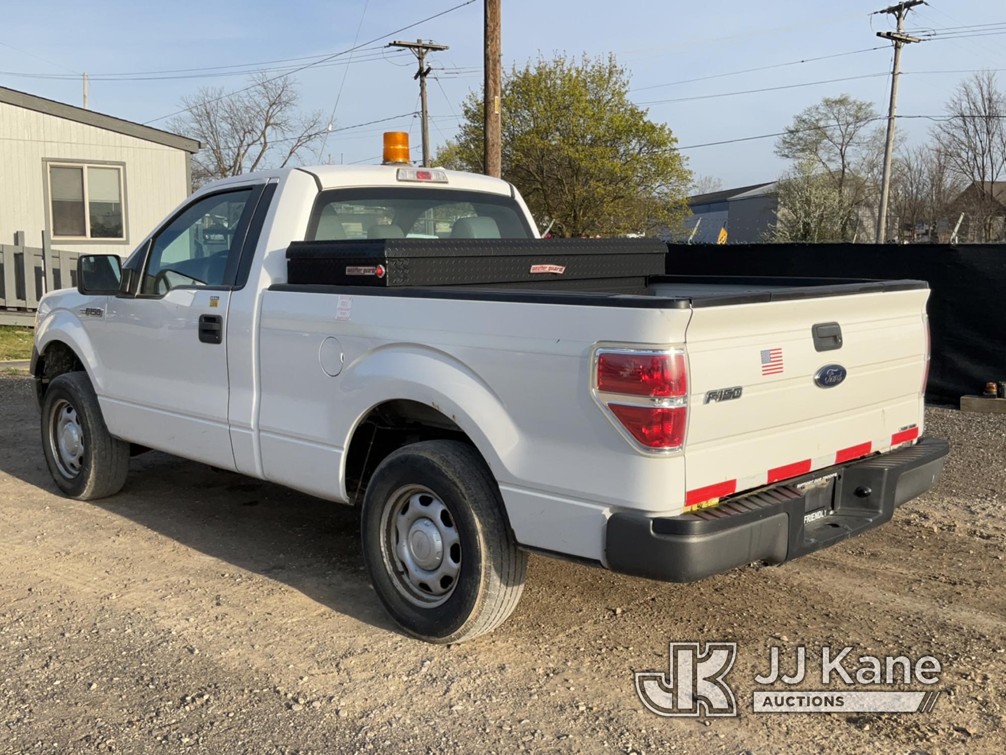 (Charlotte, MI) 2013 Ford F150 Pickup Truck Runs, Moves, Rust, Body Damage, Check Engine Light