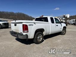 (Smock, PA) 2013 GMC Sierra 1500 4x4 Extended-Cab Pickup Truck Title Delay) (Runs & Moves, Check Eng