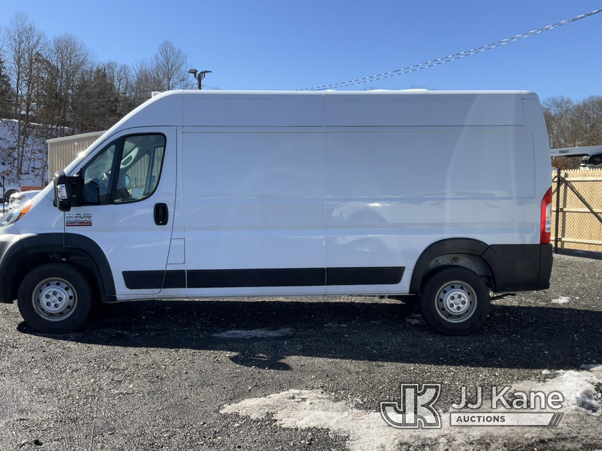 (Kings Park, NY) 2020 RAM Promaster 2500 High-Top Cargo Van Runs & Moves, Minor Body Damage) (Inspec