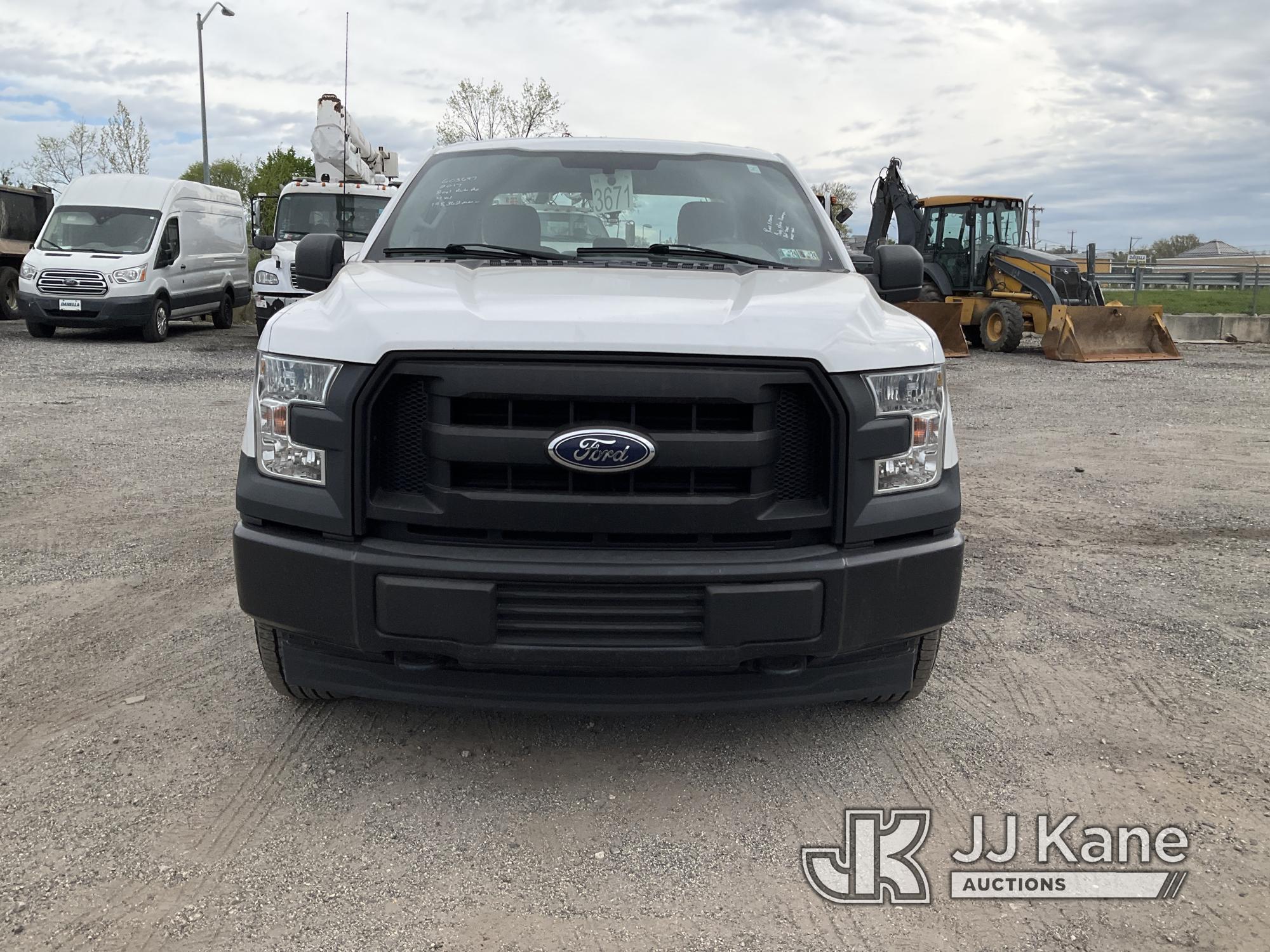 (Plymouth Meeting, PA) 2017 Ford F150 4x4 Extended-Cab Pickup Truck Runs & Moves, Bad Trans, Body &