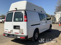 (Charlotte, MI) 2008 Chevrolet Express G3500 High-Top Cargo Van Runs, Moves, Rust, Body Damage, Engi