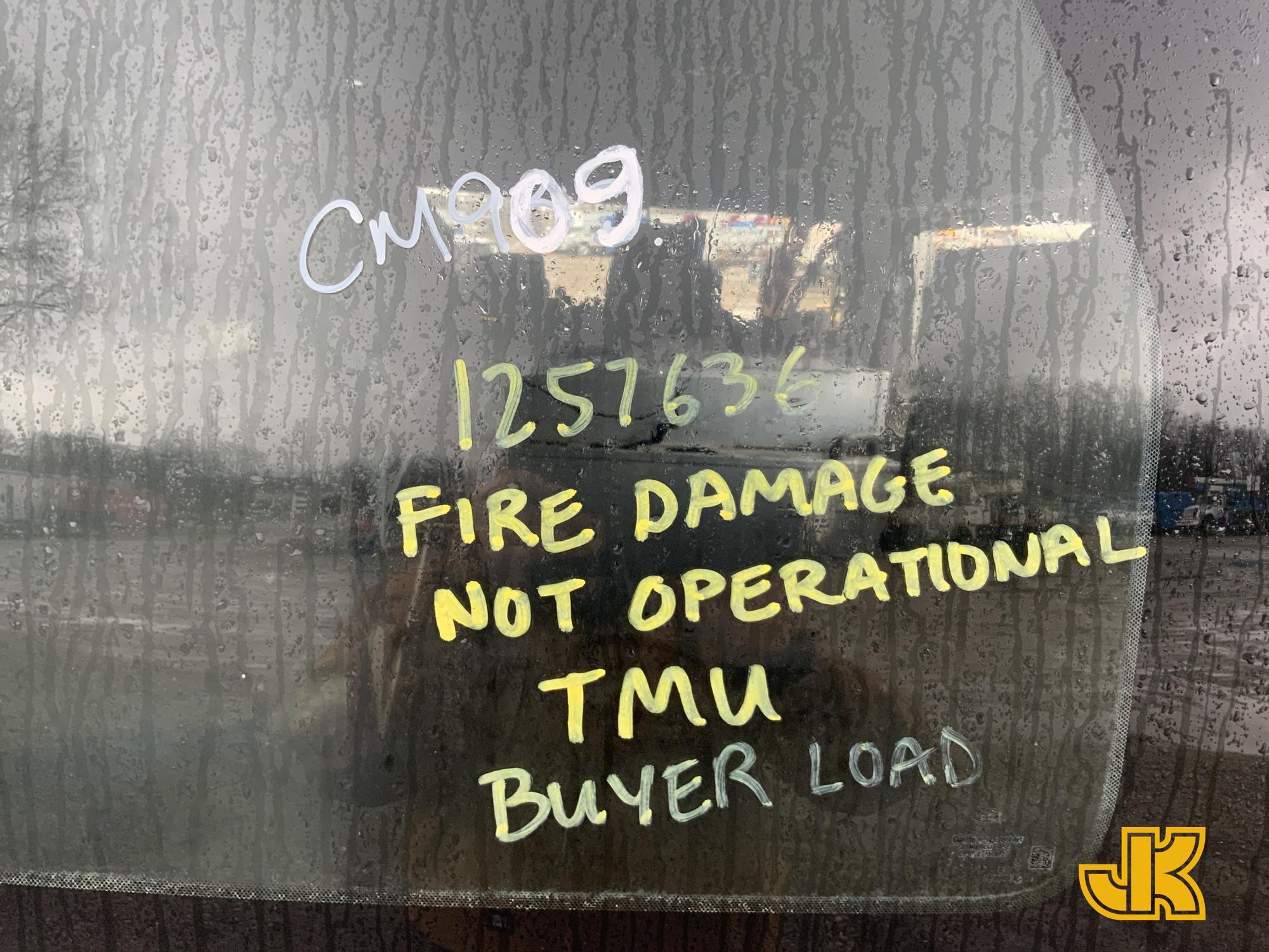 (Charlotte, MI) 2015 Ford Transit-250 Cargo Van Fire Damage, Not Running, Condition Unknown, BUYER L