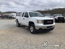 (Smock, PA) 2013 GMC Sierra 2500HD 4x4 Extended-Cab Pickup Truck Title Delay) (Runs & Moves, Rust &