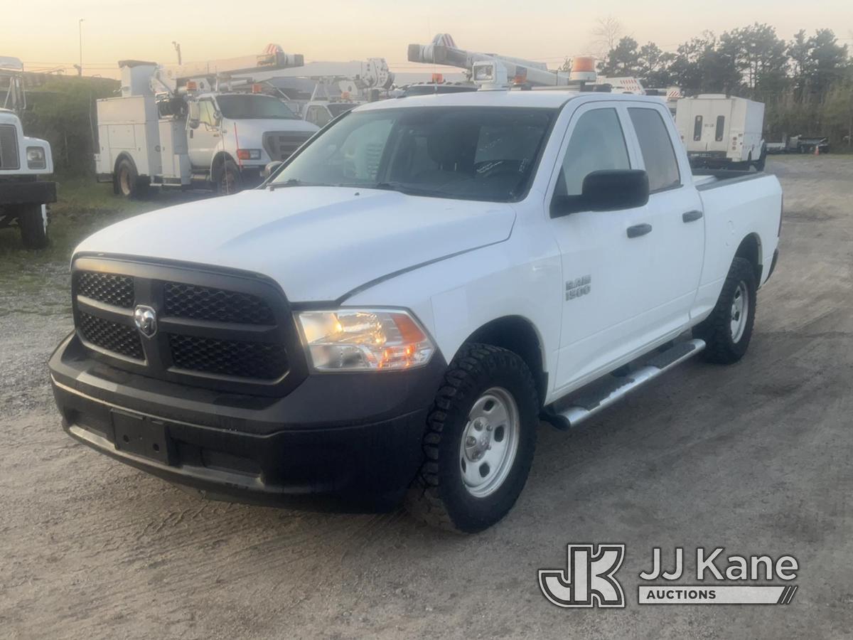 (Bellport, NY) 2013 RAM 1500 4x4 Crew-Cab Pickup Truck Runs & Moves, Body & Rust Damage) (Inspection