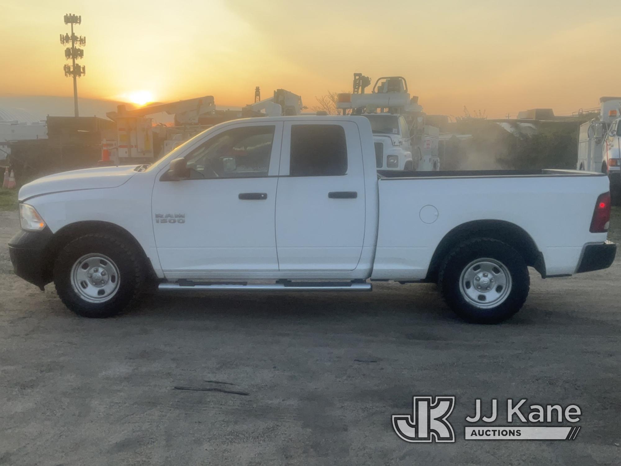 (Bellport, NY) 2013 RAM 1500 4x4 Crew-Cab Pickup Truck Runs & Moves, Body & Rust Damage) (Inspection