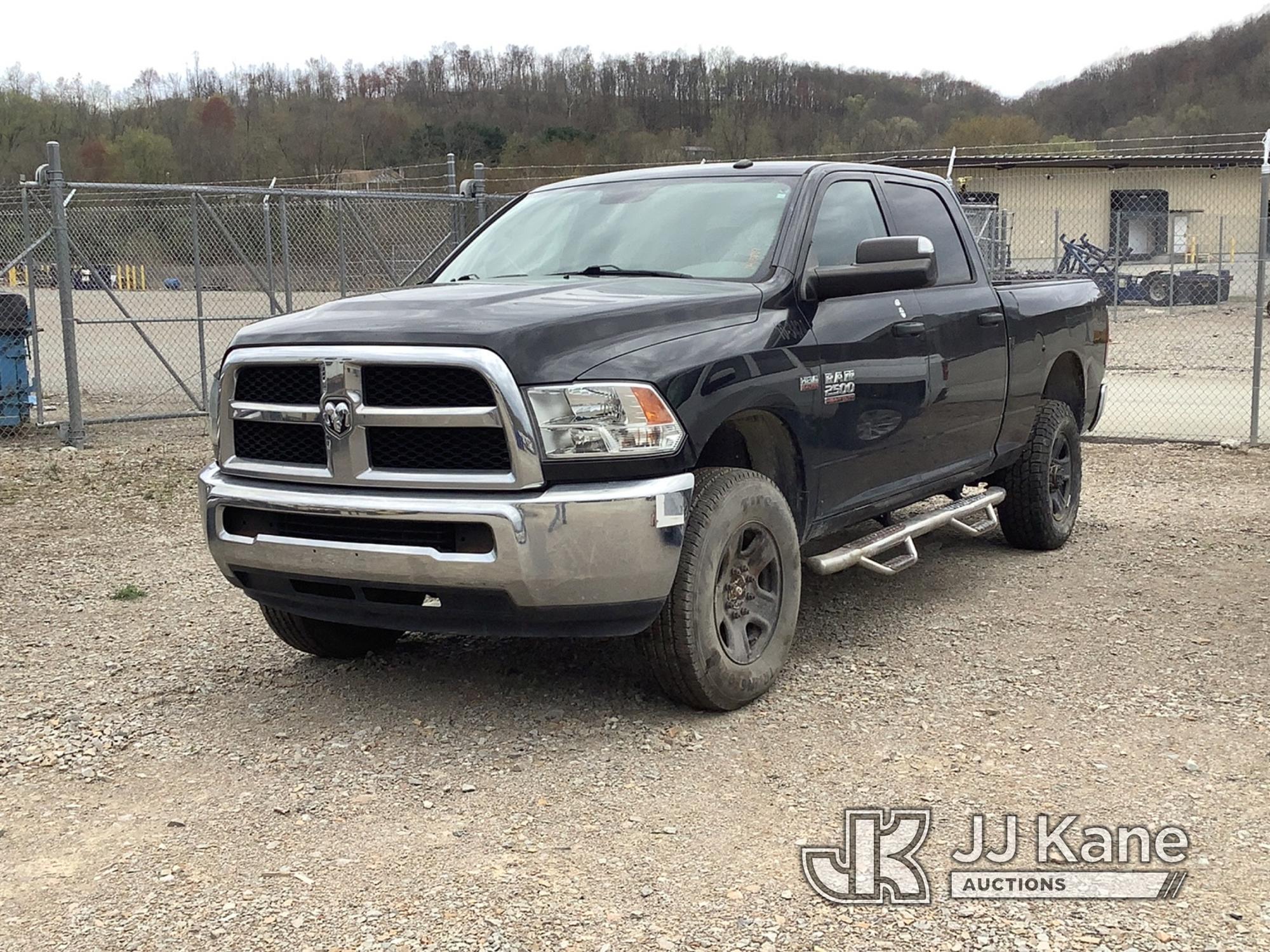 (Smock, PA) 2017 RAM 2500 4x4 Crew-Cab Pickup Truck Not Running, Condition Unknown, Body & Rust Dama