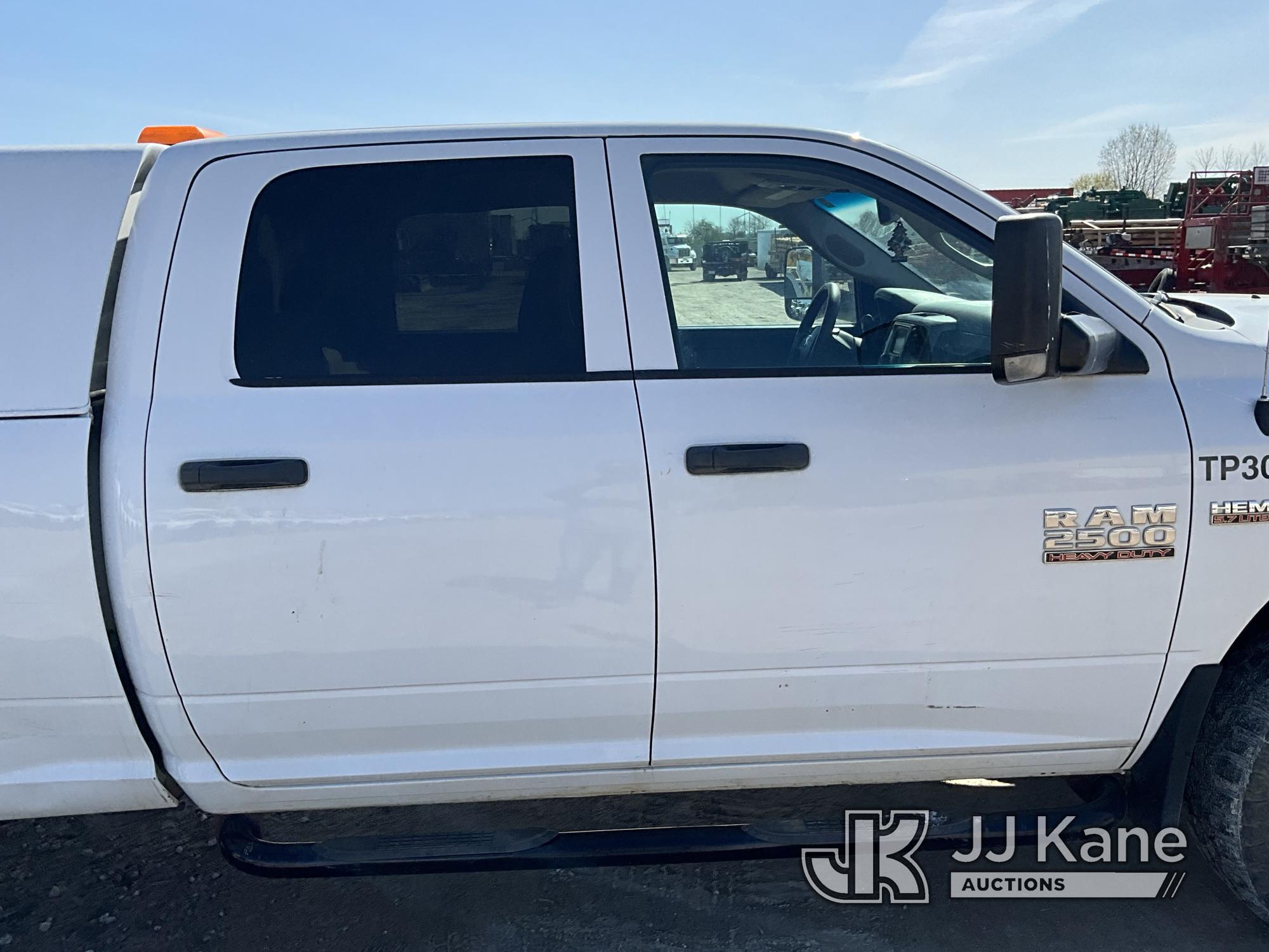 (Rosebush, MI) 2015 RAM 2500 4x4 Pickup Truck Runs & Moves) (Jump To Start,  Body Damage On Passenge