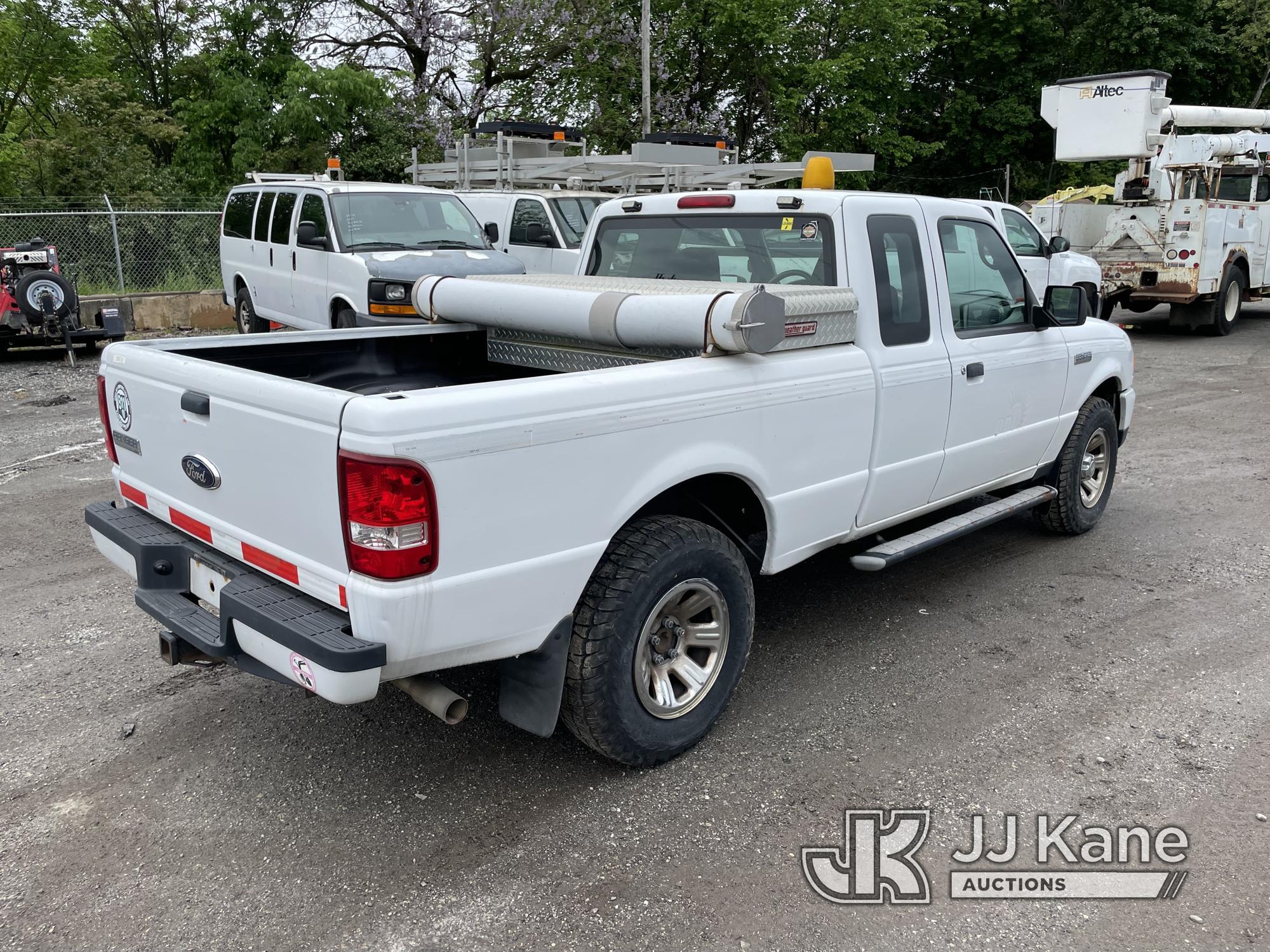 (Plymouth Meeting, PA) 2009 Ford Ranger 4x4 Extended-Cab Pickup Truck Runs & Moves, Body & Rust Dama