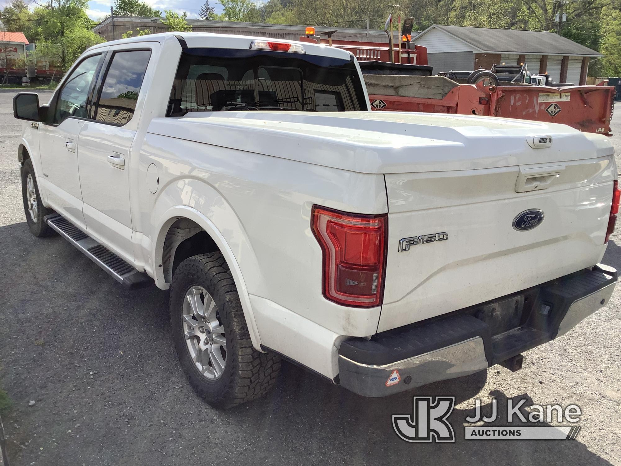 (Lavale, MD) 2017 Ford F150 4x4 Crew-Cab Pickup Truck Runs & Moves