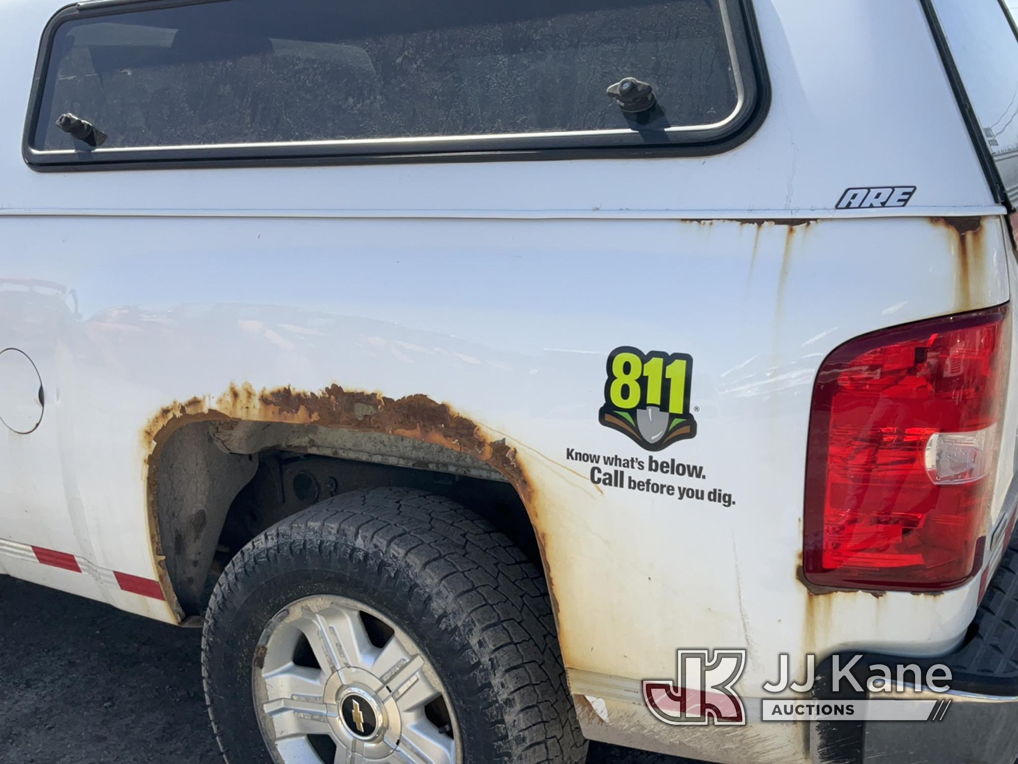 (Rome, NY) 2012 Chevrolet Silverado 1500 4x4 Extended-Cab Pickup Truck Runs & Moves, Body & Rust Dam