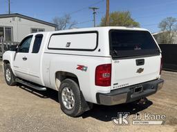 (Charlotte, MI) 2011 Chevrolet Silverado 1500 4x4 Extended-Cab Pickup Truck Runs, Moves, Rust, Body