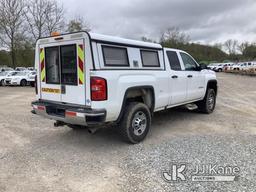 (Smock, PA) 2016 GMC Sierra 2500HD 4x4 Extended-Cab Pickup Truck Title Delay) (Runs & Moves, Rust Da