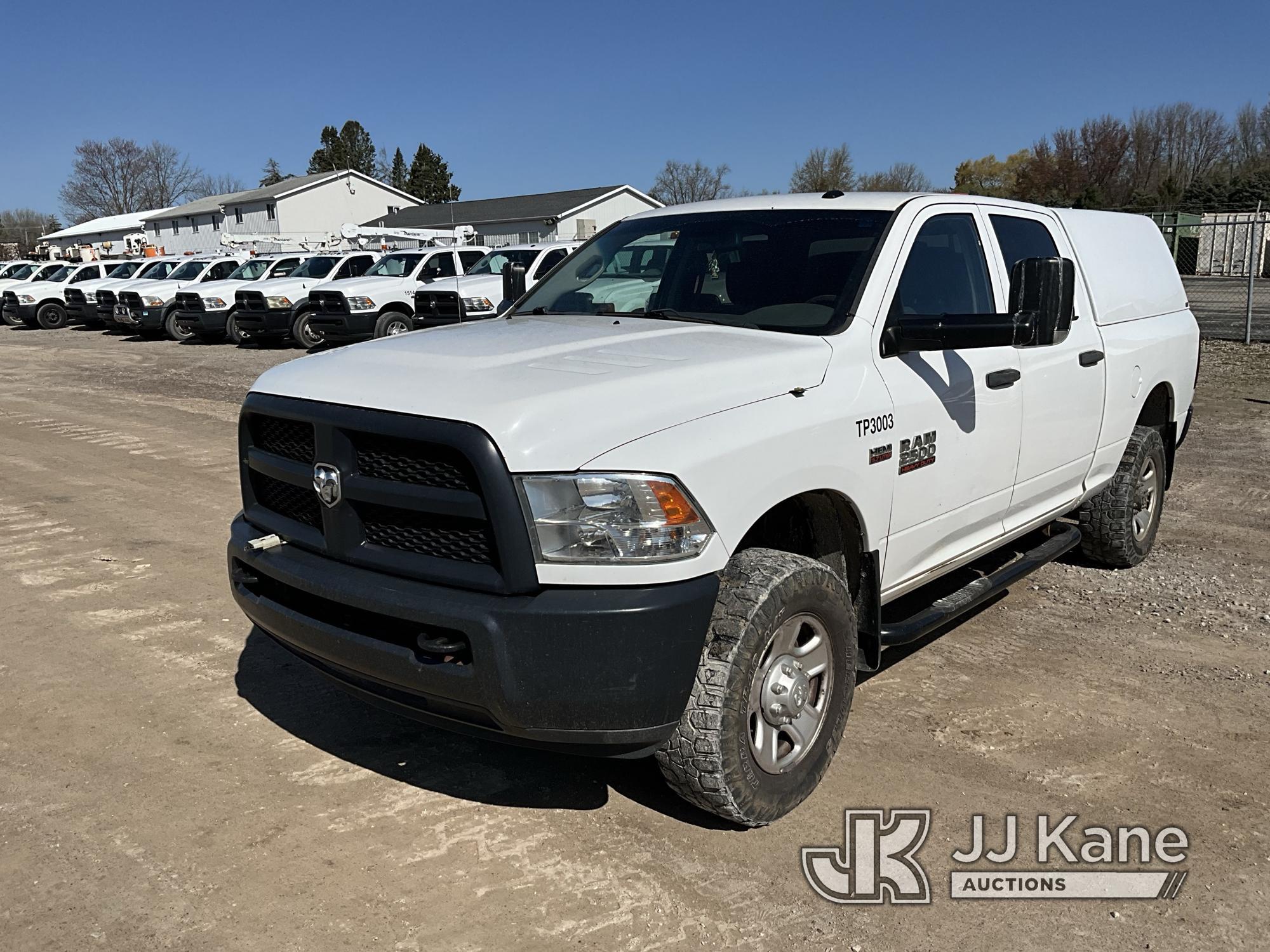 (Rosebush, MI) 2015 RAM 2500 4x4 Pickup Truck Runs & Moves) (Jump To Start,  Body Damage On Passenge