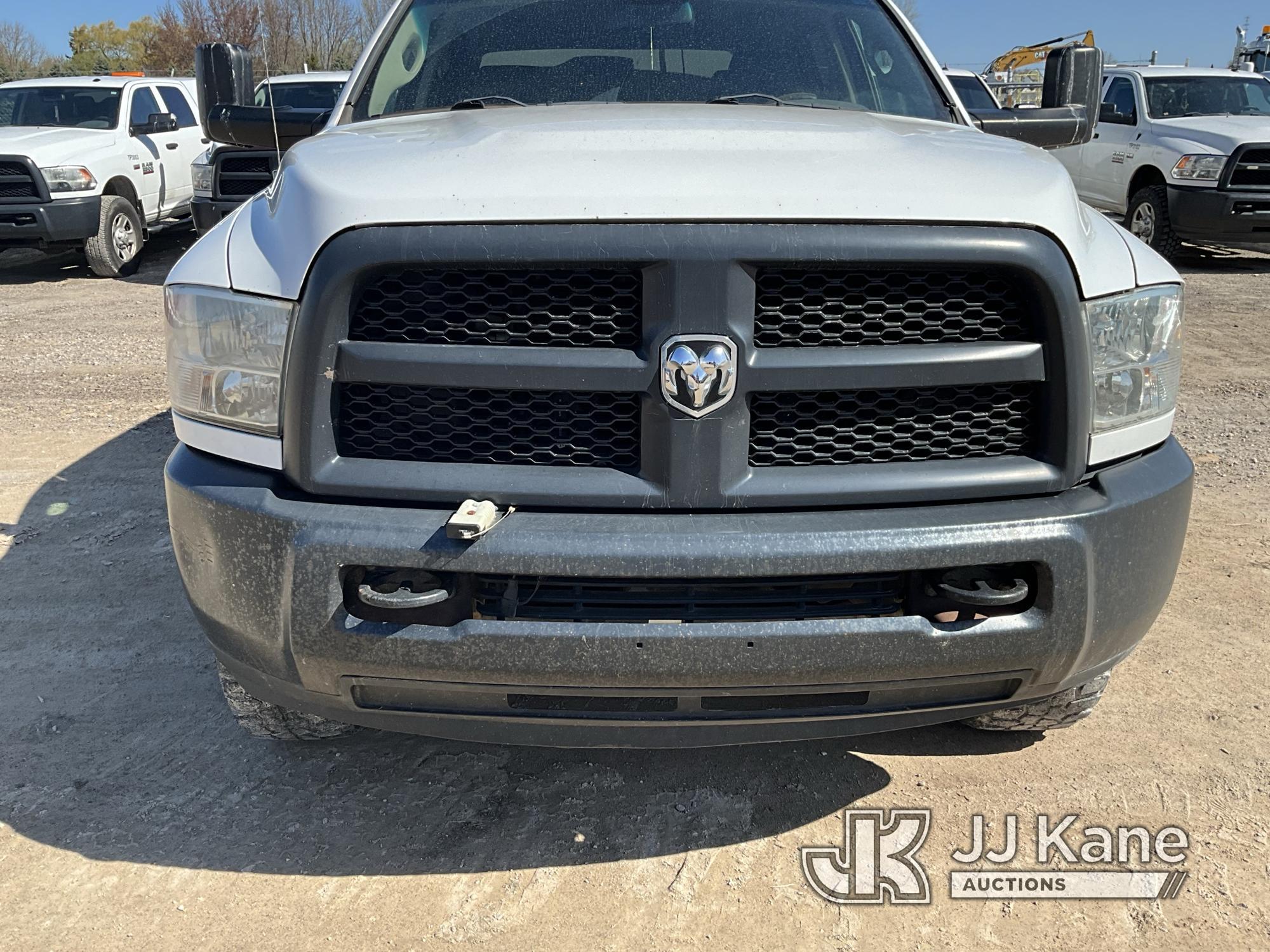 (Rosebush, MI) 2015 RAM 2500 4x4 Pickup Truck Runs & Moves) (Jump To Start,  Body Damage On Passenge