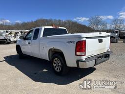 (Smock, PA) 2013 GMC Sierra 1500 4x4 Extended-Cab Pickup Truck Title Delay) (Runs & Moves, Check Eng