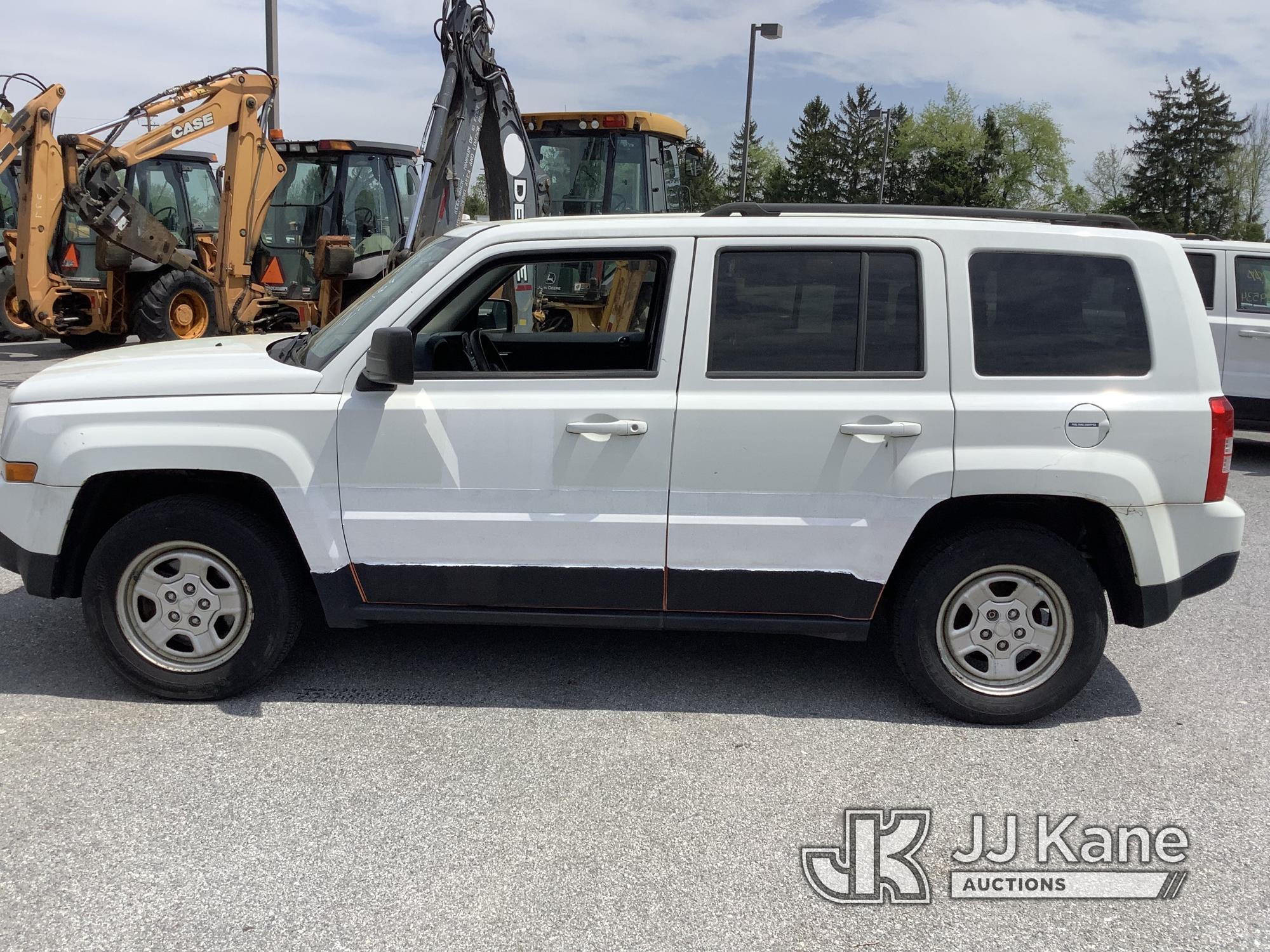 (Chester Springs, PA) 2014 Jeep Patriot 4x4 4-Door Sport Utility Vehicle Runs & Moves, Body & Rust D