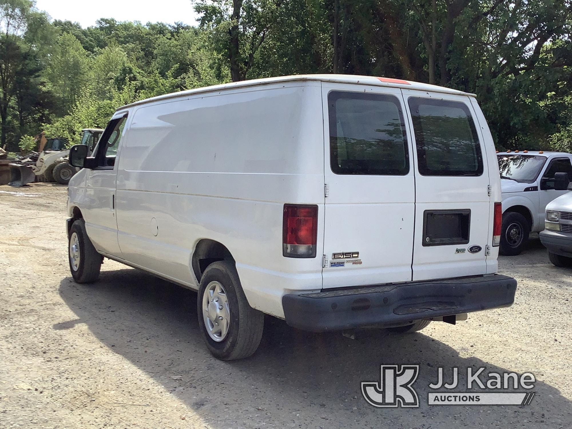 (Harmans, MD) 2014 Ford E150 Cargo Van Runs & Moves, Rust & Body Damage