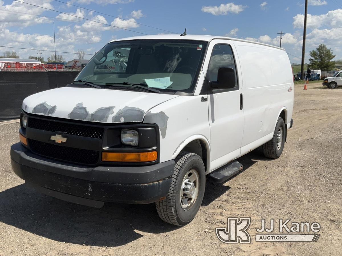 (Charlotte, MI) 2011 Chevrolet Express G2500 Cargo Van Runs, Moves, Rust, Body Damage, Belt Noise, s