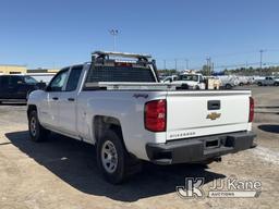 (Rome, NY) 2017 Chevrolet Silverado 1500 4x4 Extended-Cab Pickup Truck Runs & Moves, Body & Rust Dam