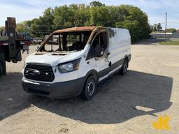 (Charlotte, MI) 2015 Ford Transit-250 Cargo Van Fire Damage, Not Running, Condition Unknown, BUYER L