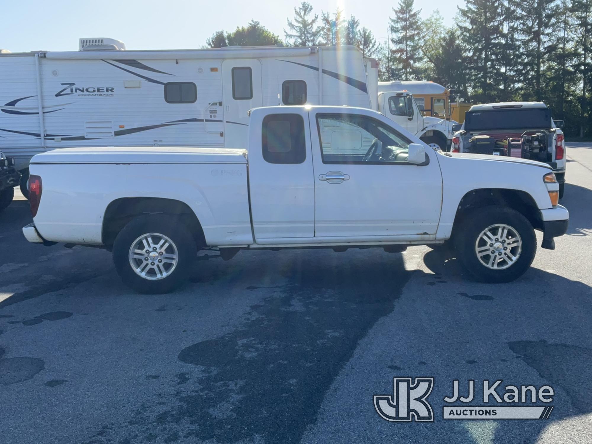 (Chester Springs, PA) 2012 Chevrolet Colorado 4x4 Extended-Cab Pickup Truck Runs & Moves) (Body & Ru