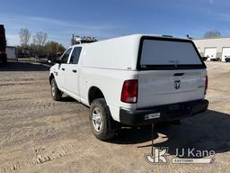 (Rosebush, MI) 2015 RAM 2500 4x4 Pickup Truck Runs & Moves)  (Damage To Drivers Seat,  Cracked Winds