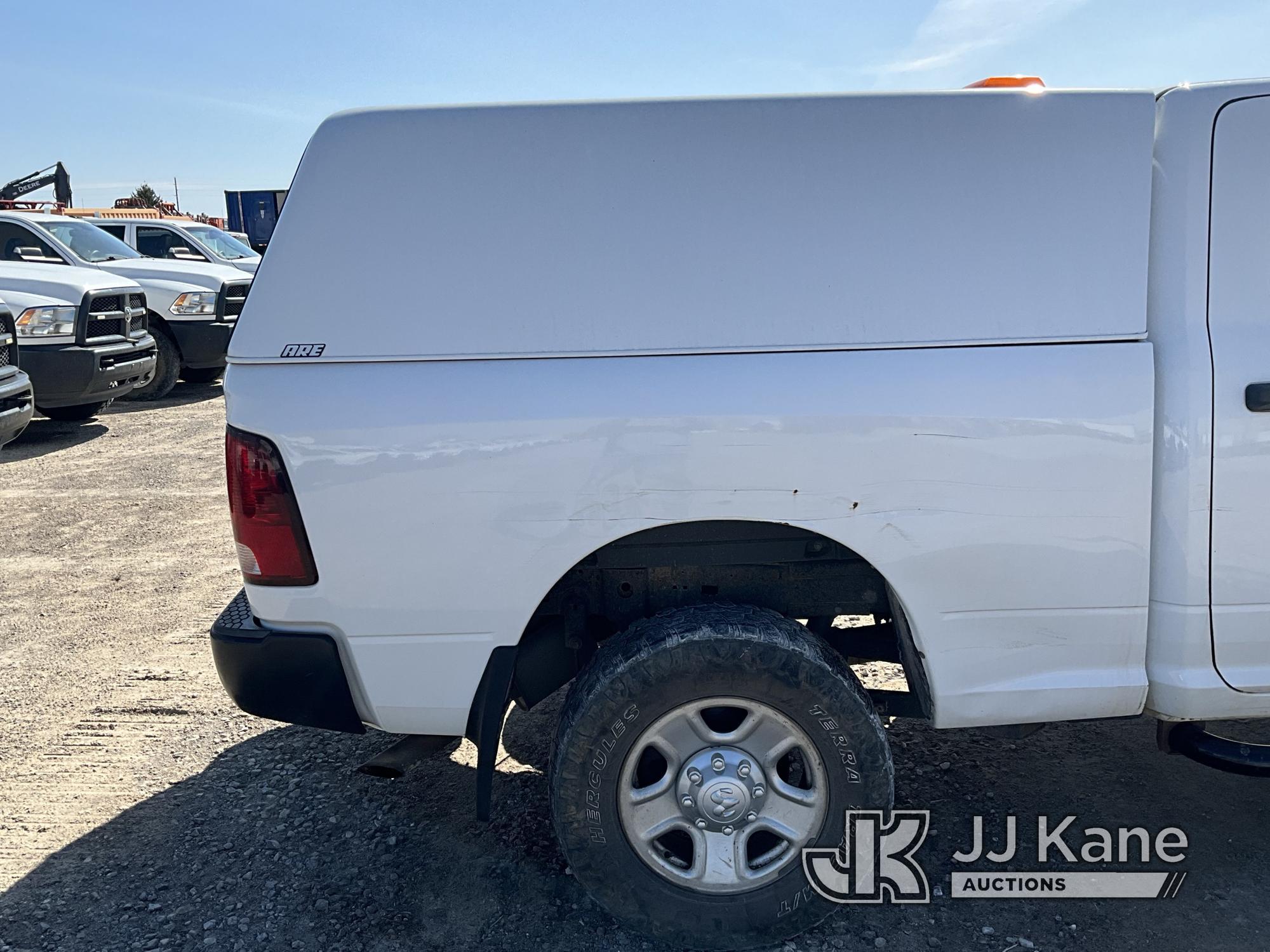 (Rosebush, MI) 2015 RAM 2500 4x4 Pickup Truck Runs & Moves) (Jump To Start,  Body Damage On Passenge