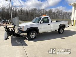 (North Baltimore, OH) 2003 Chevrolet K2500HD 4x4 Pickup Truck, Electric Cooperative Owned Unit Runs