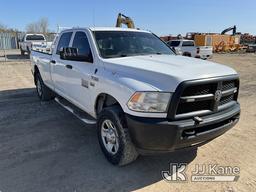 (Rosebush, MI) 2015 RAM 2500 4x4 Pickup Truck Runs & Moves) (Jump To Start,  Engine Issues,  Tailgat