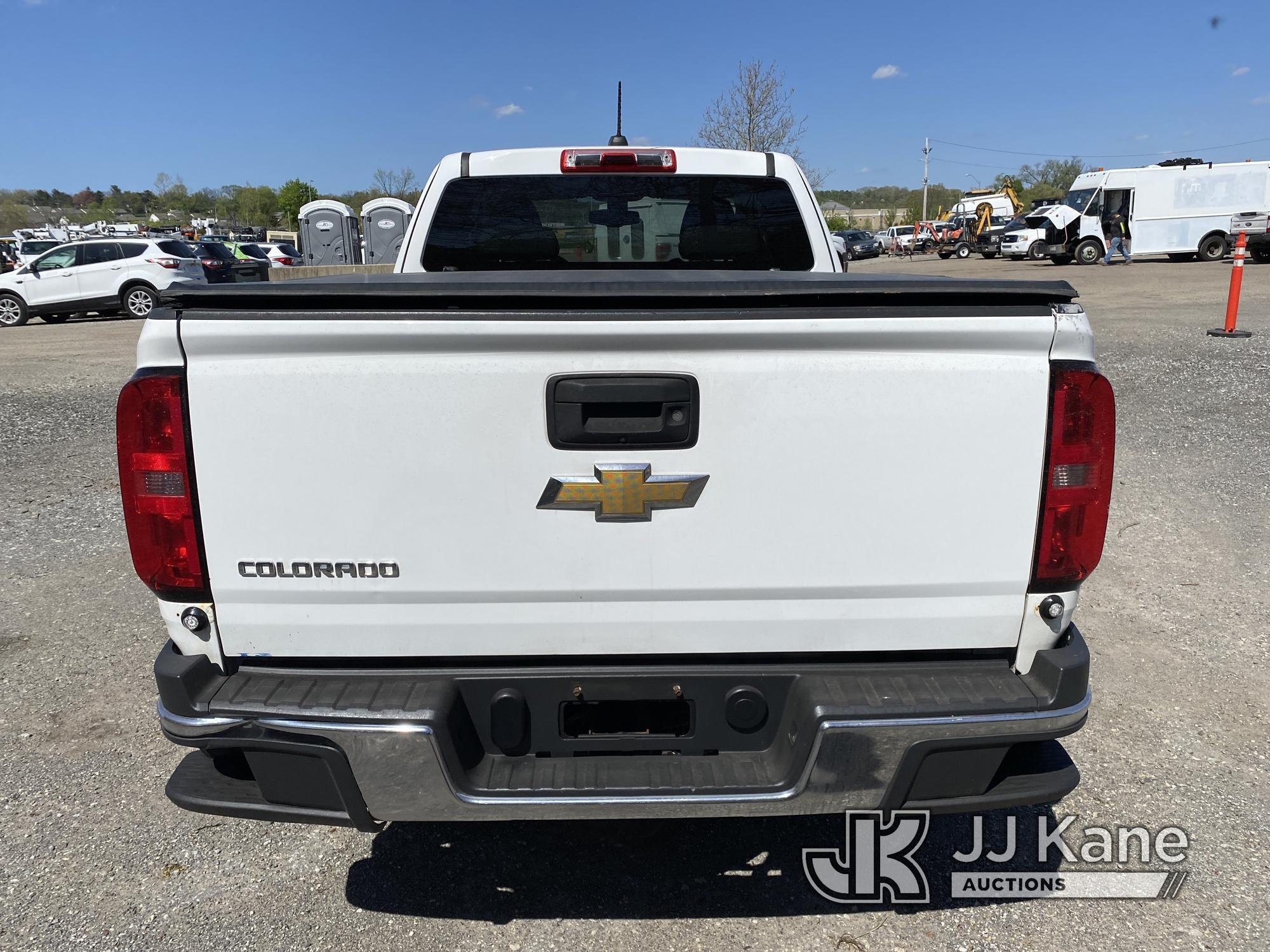 (Plymouth Meeting, PA) 2016 Chevrolet Colorado 4x4 Extended-Cab Pickup Truck Runs & Moves, Body & Ru