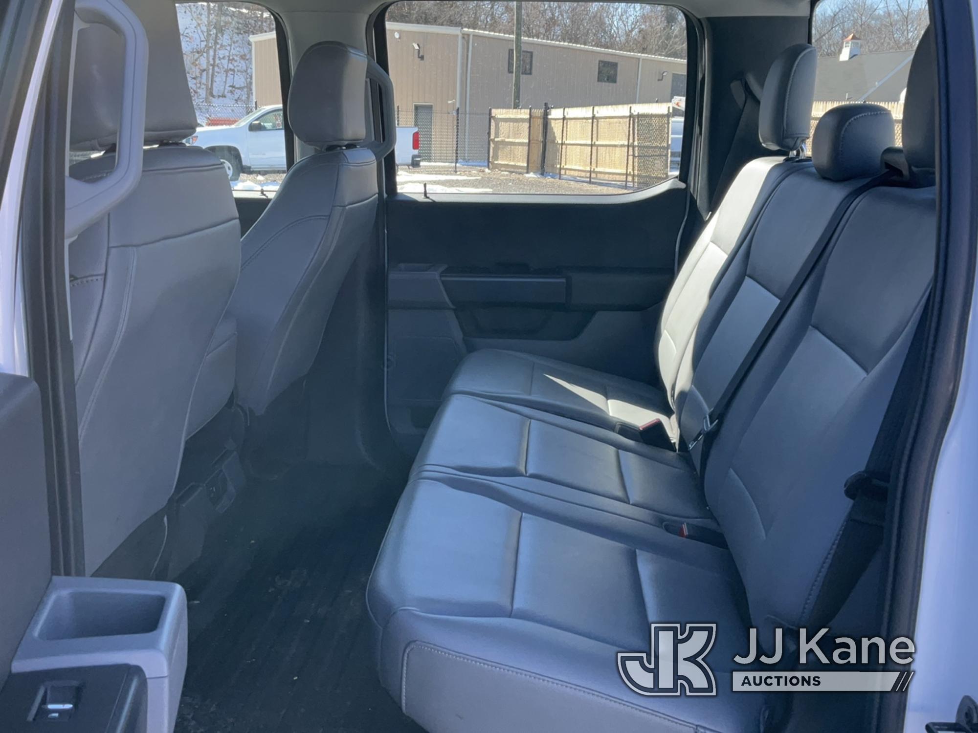 (Kings Park, NY) 2021 Ford F150 4x4 Crew-Cab Pickup Truck Runs & Moves, Body Damage, Check Engine Li