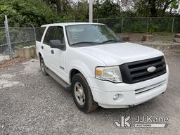 (Plymouth Meeting, PA) 2008 Ford Expedition XLT 4x4 4-Door Sport Utility Vehicle Runs & Moves, Body