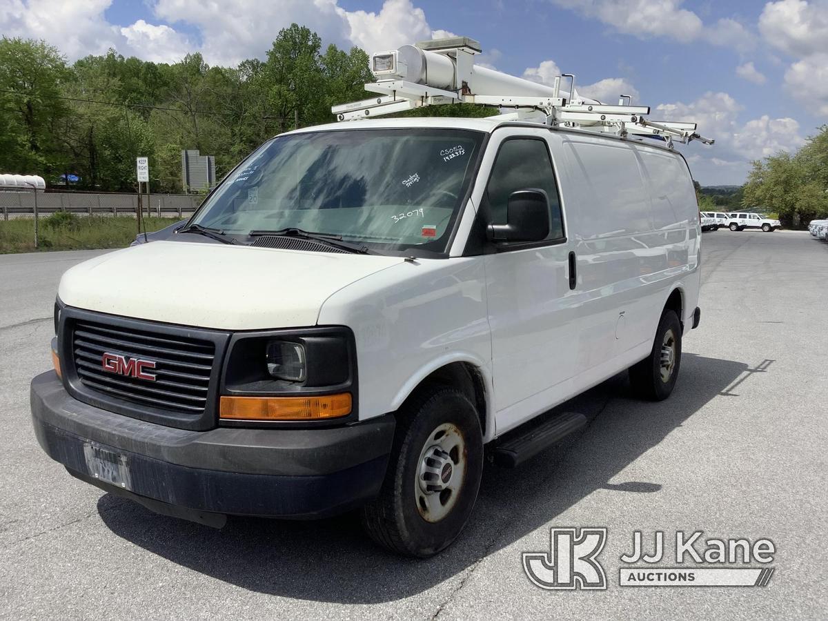 (Chester Springs, PA) 2015 GMC Savana G3500 Cargo Van Runs & Moves, Rust & Body Damage) (Inspection