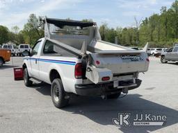 (Chester Springs, PA) 2002 Ford F350 4x4 Pickup Truck Runs & Moves, Body & Rust Damage, Dump Operate