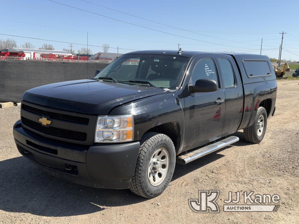 (Charlotte, MI) 2012 Chevrolet Silverado 1500 4x4 Extended-Cab Pickup Truck Runs & Moves) (Jump To S